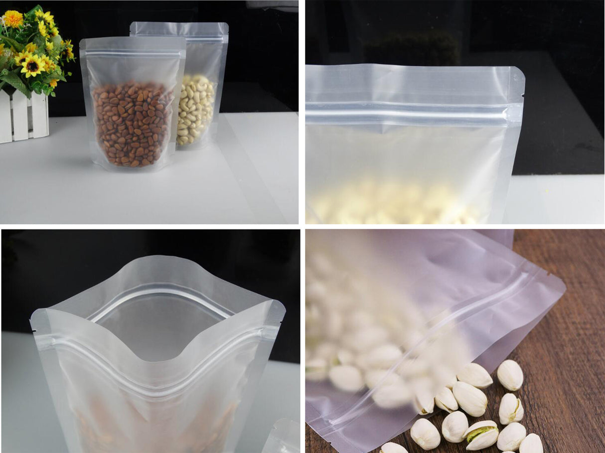 Frosted Clear Storage Bags