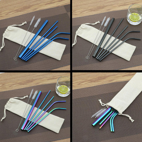 Colorful Stainless Straws