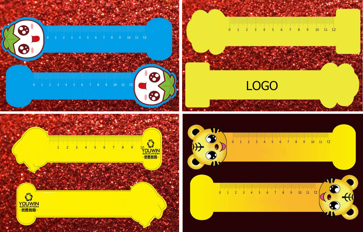 Plastic Bookmark Ruler