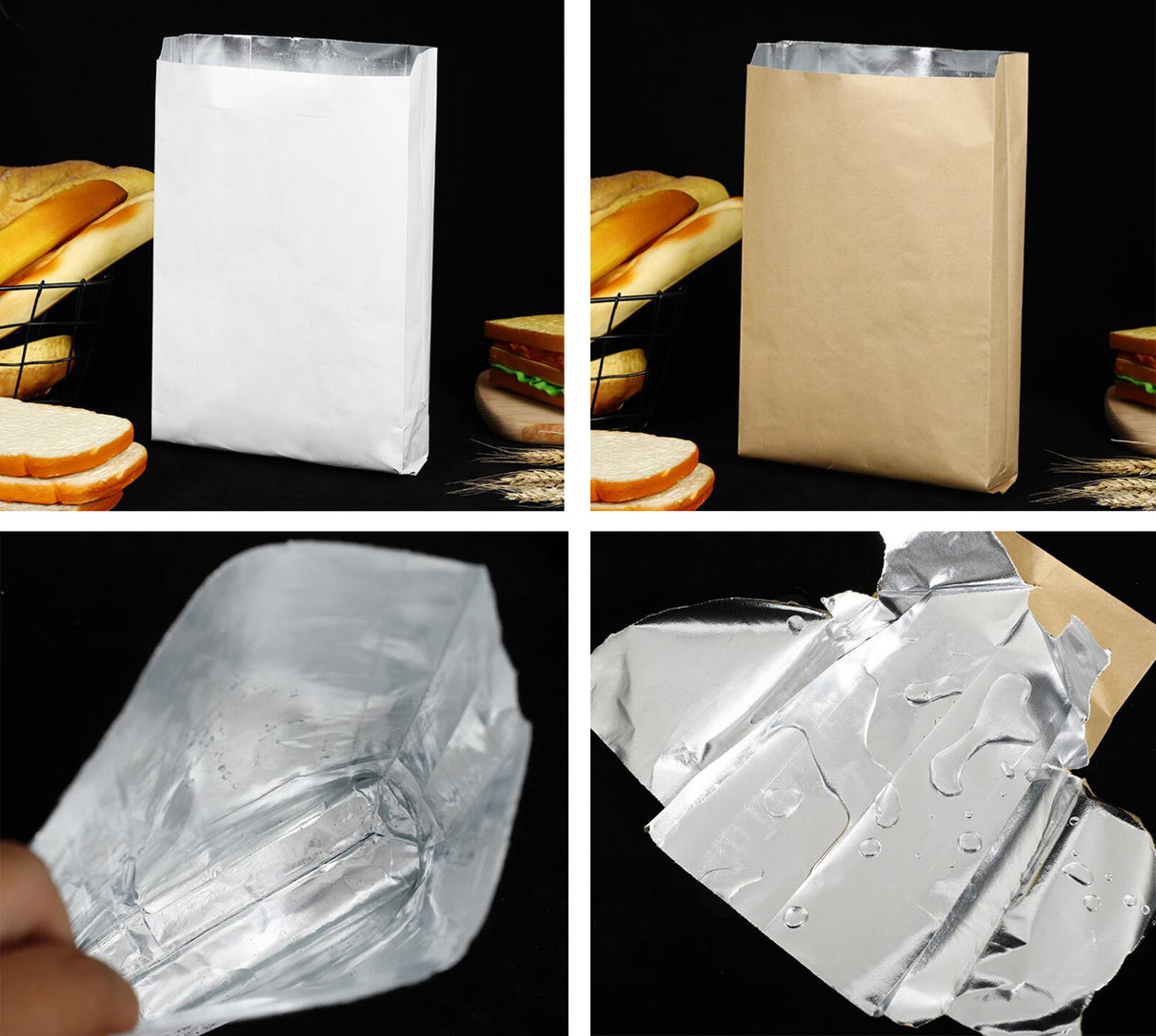 Foil Hot Dog Bags