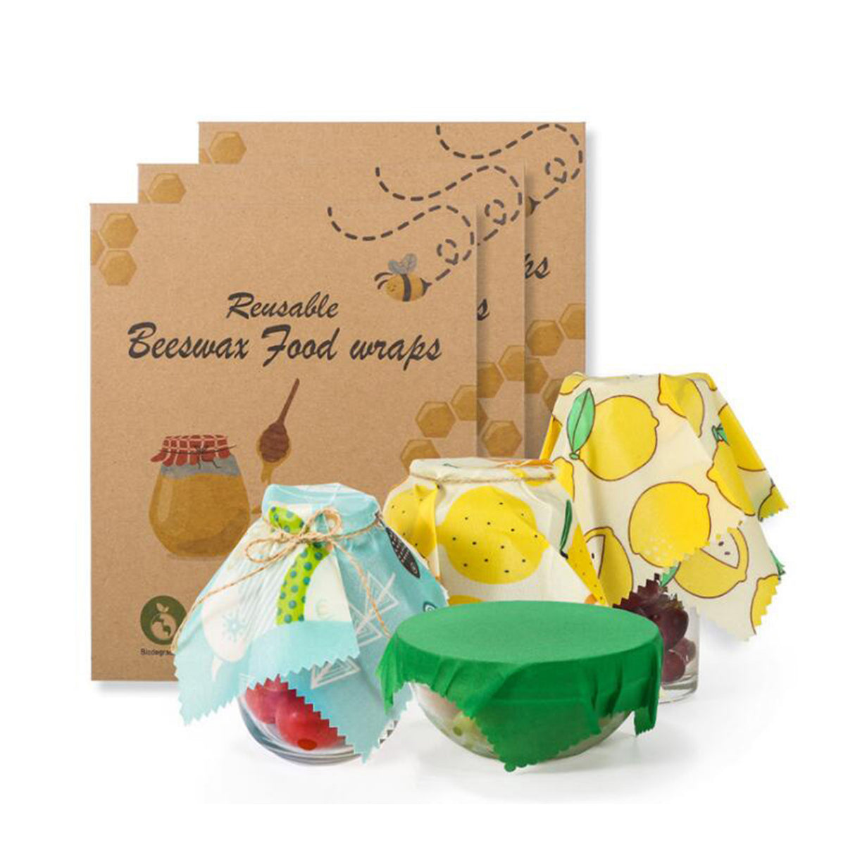 Reusable Beeswax Food Wraps