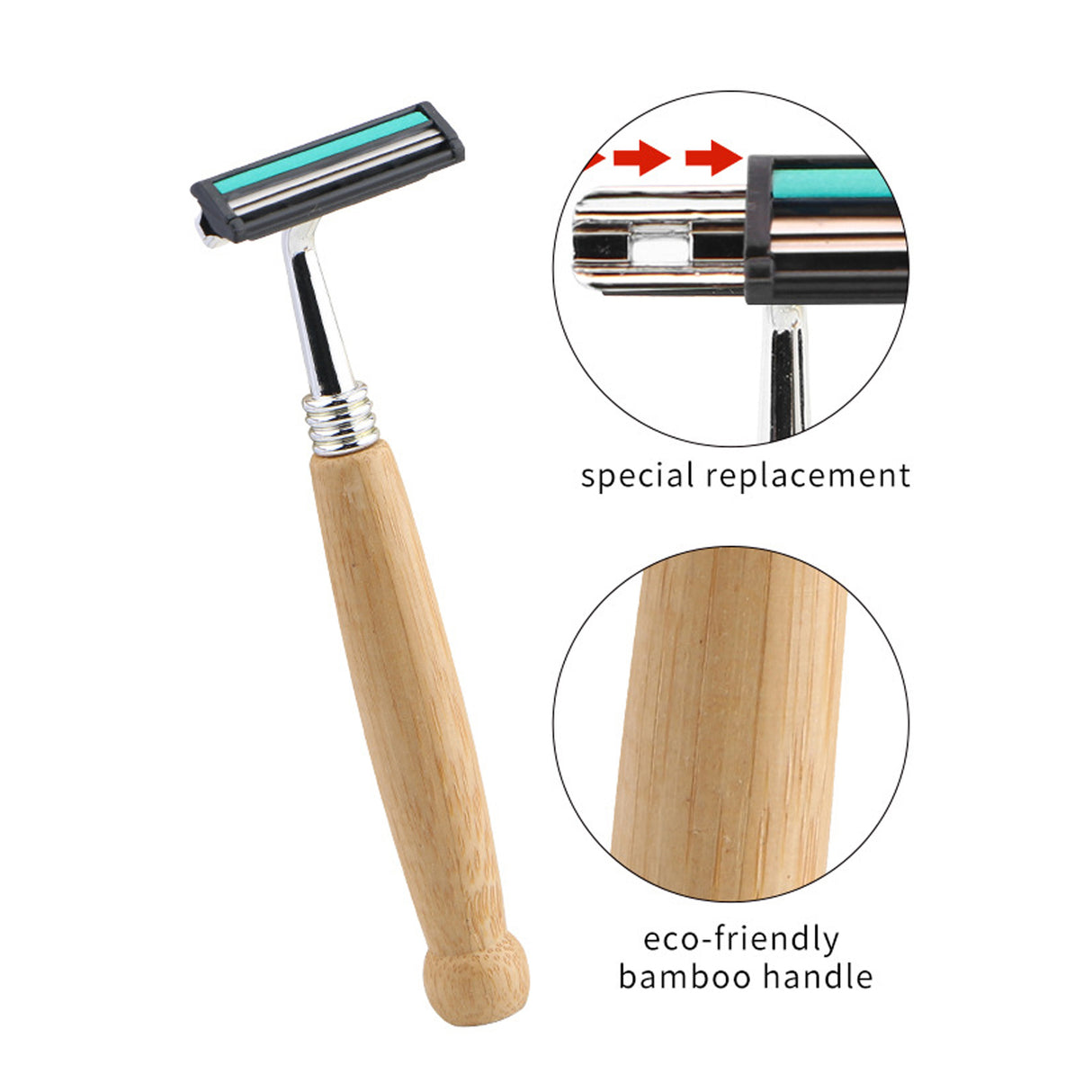 Bamboo Shaver Razor