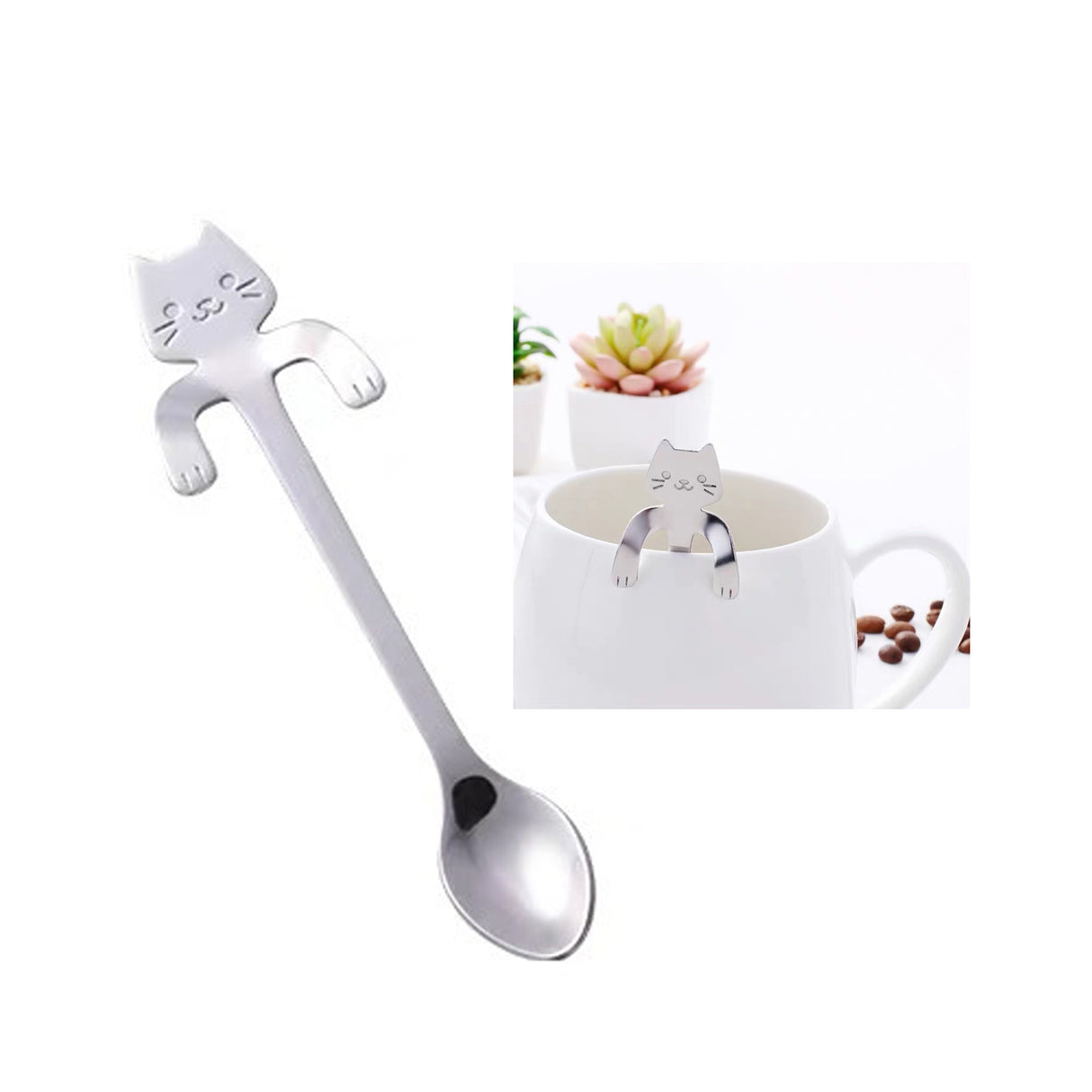 Cute Cat Coffee Spoon