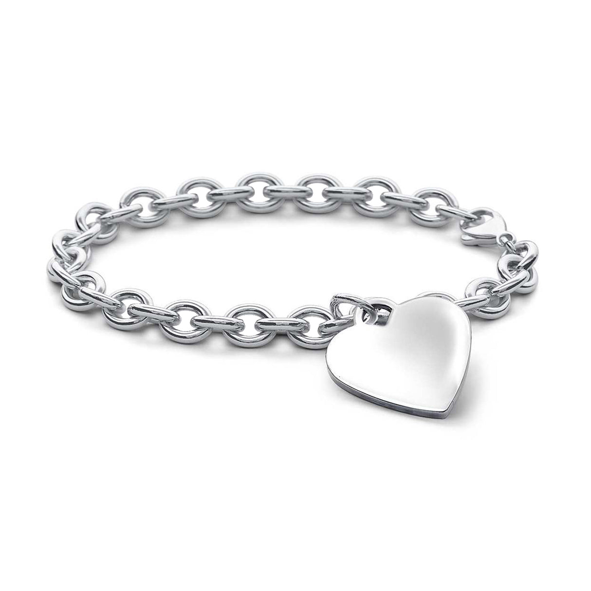 Chain Bracelet With Heart