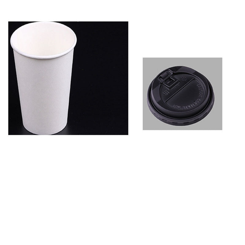 22 Oz Paper Cup With Flat Lid