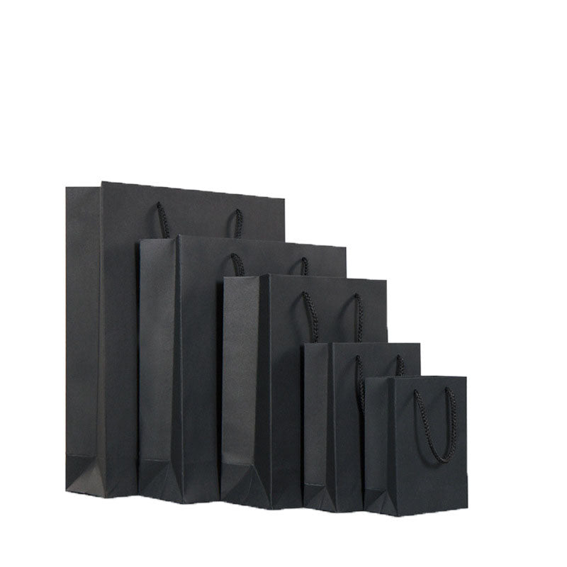 Small Black Paper Bags With Handles