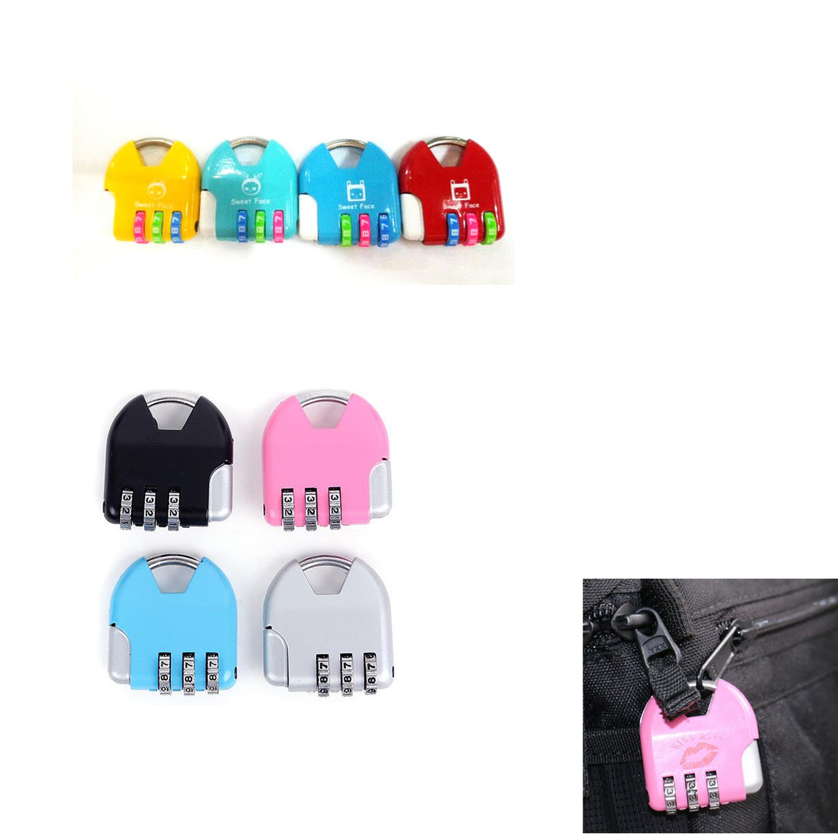 Password Lock Travel Baggage Lock Suitcase Lock 