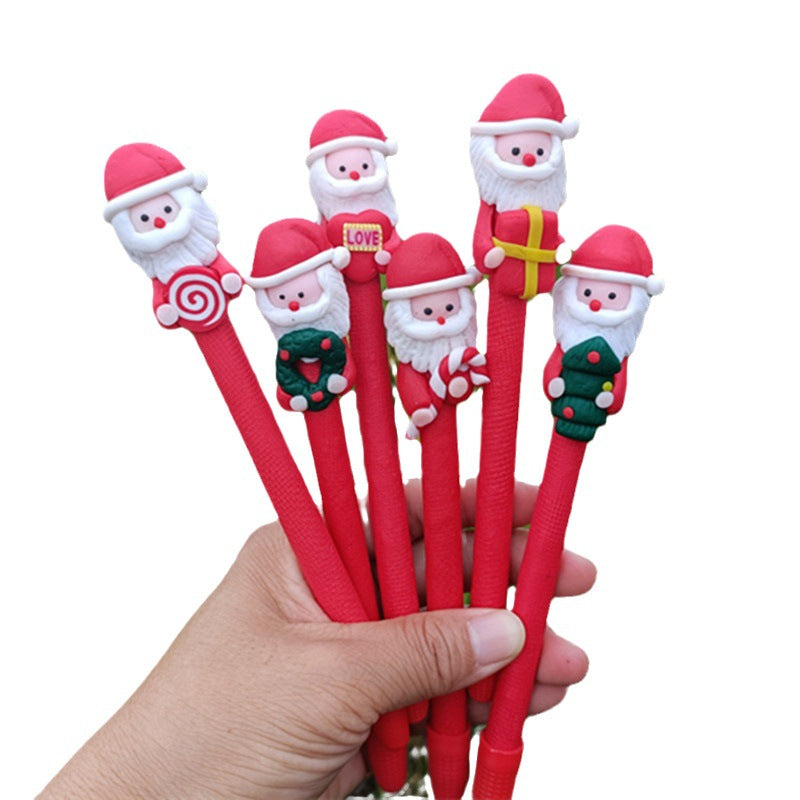 Christmas Soft Clay Ballpoint Pen