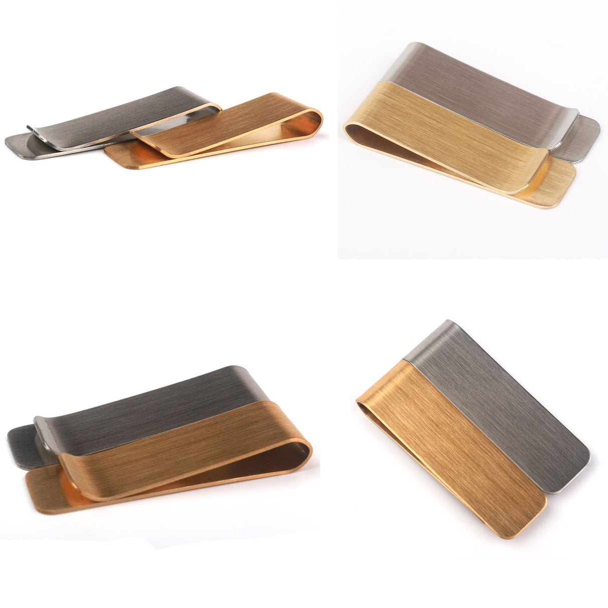 Stainless Steel Slim Money Clip Wallet