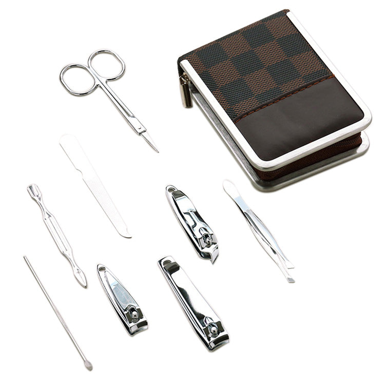 Nail Clippers Set With Zipper Case