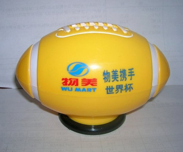 Football Shaped Coin Bank  - By Boat