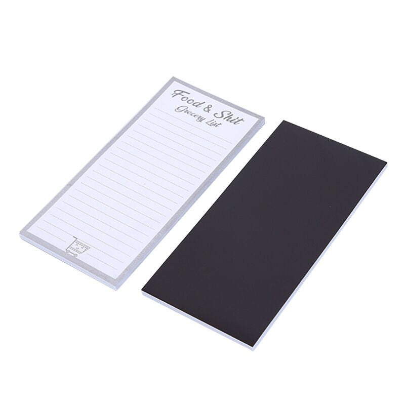 Paper Note Pad With Magnet