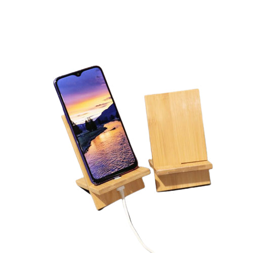 Chair Style Wood Cell Phone Holder