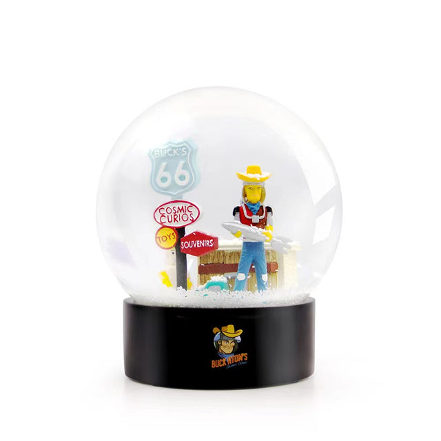 Custom Snow Globe With Resin Base