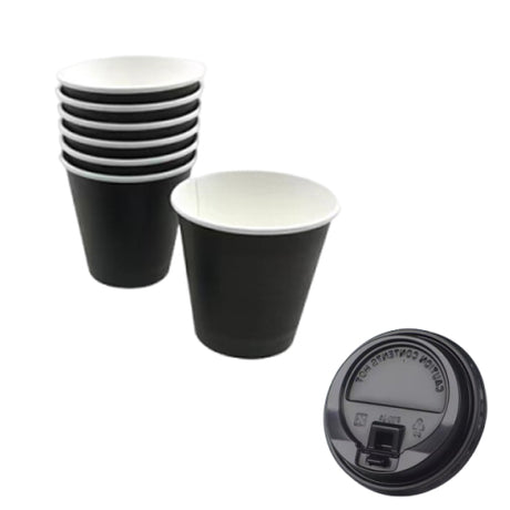 8oz Paper Cup With Lid