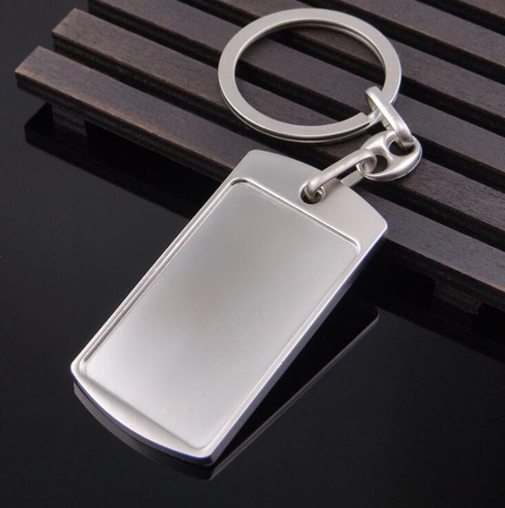 Metal Tag Keychain