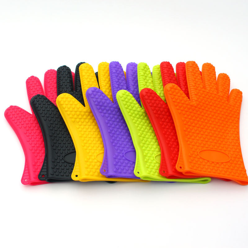 Bbq Microwave Oven Silicone Gloves