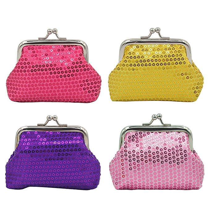 Sequin Coin Pouch Purse