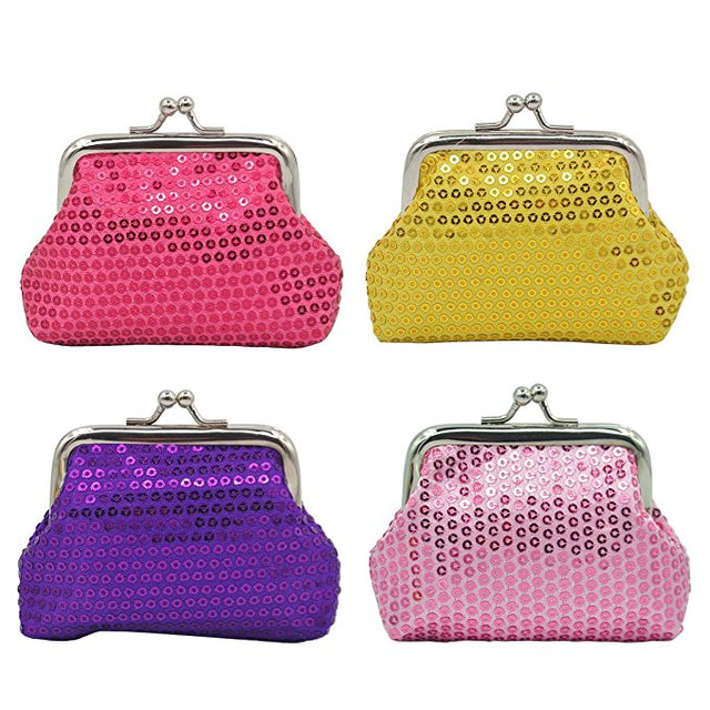 Sequin Coin Pouch Purse