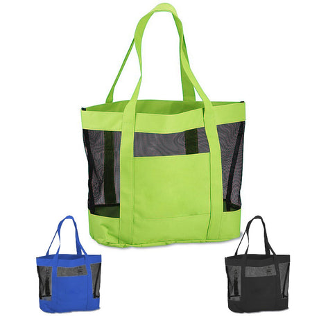 Beach Mesh Tote Bag