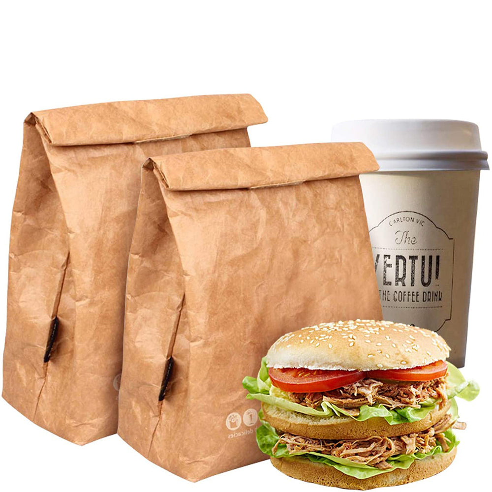 Tyvek Paper Insulated Lunch Bag