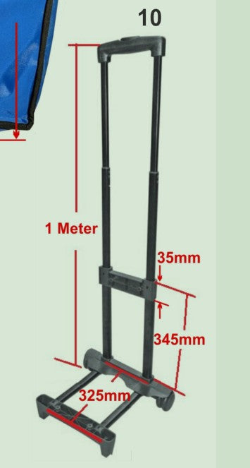 3-stage External Telescopic Trolley  - By Boat