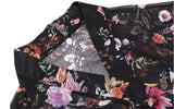 Summer Floral Printed Chiffon Kimono Tops