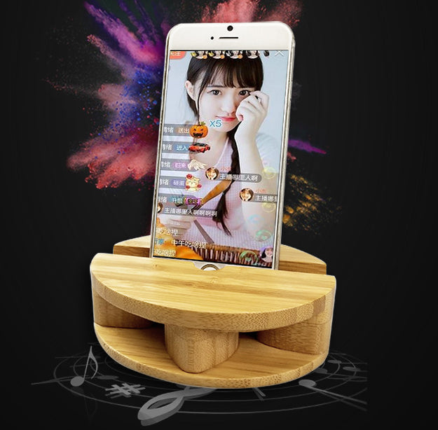 Wooden Speaker For Mobile Phone