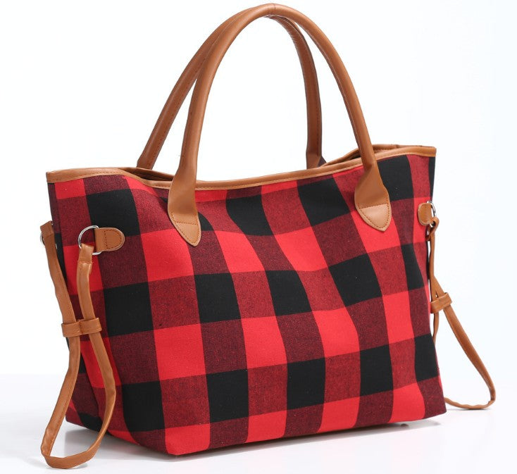 Buffalo Plaid Bags