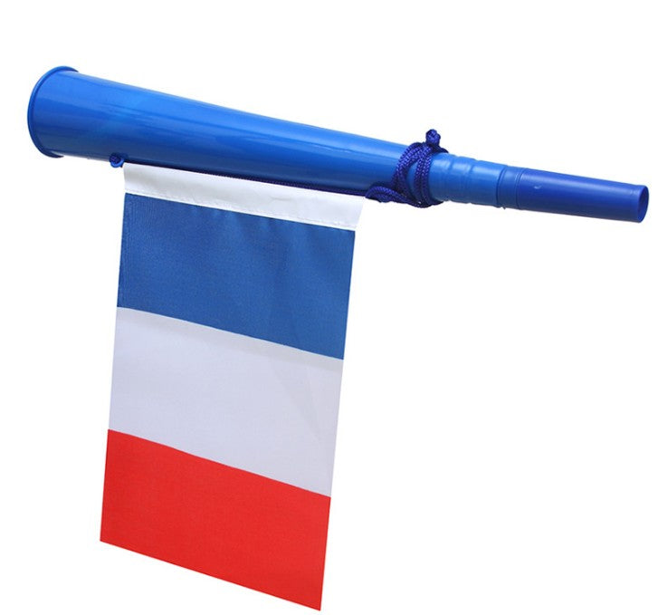 Trumpet With Flag