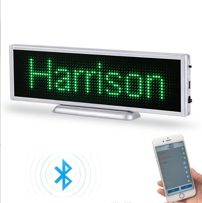 Wireless Bluetooth Led Name Badge