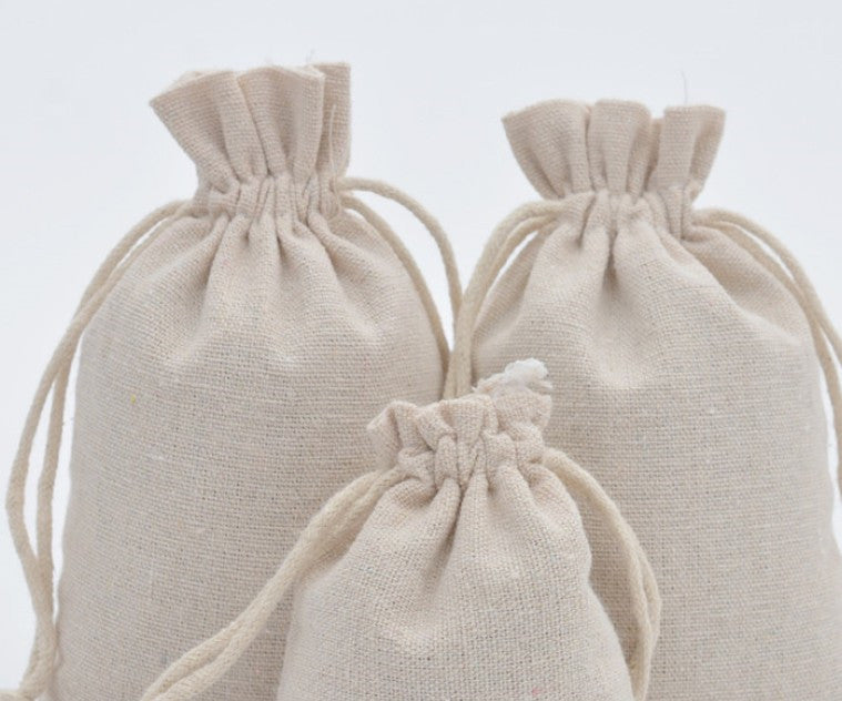 Cotton Drawstring Pouch