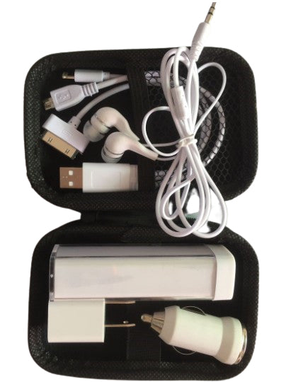 Travel Car Charging Bag Gift Set