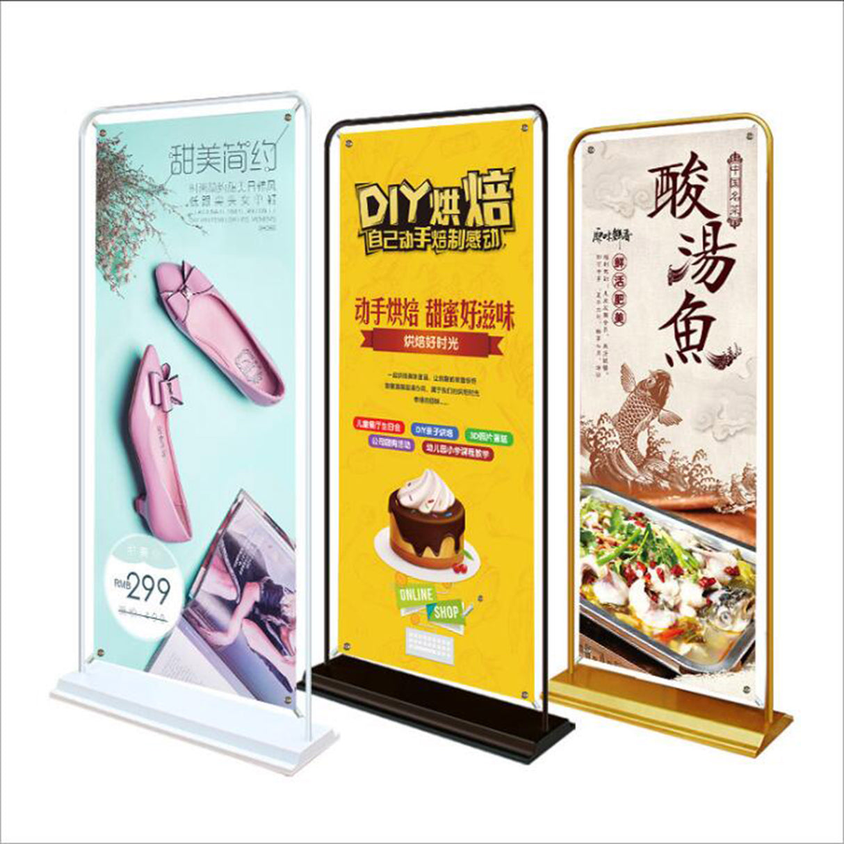 Roll Up Banner Stand  - By Boat