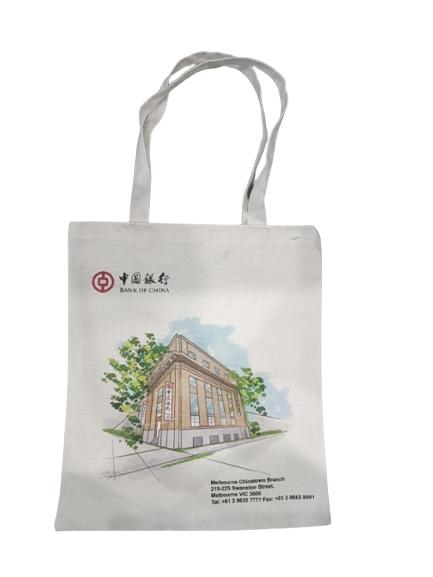 Durable 100% 10oz Cotton Tote Bag