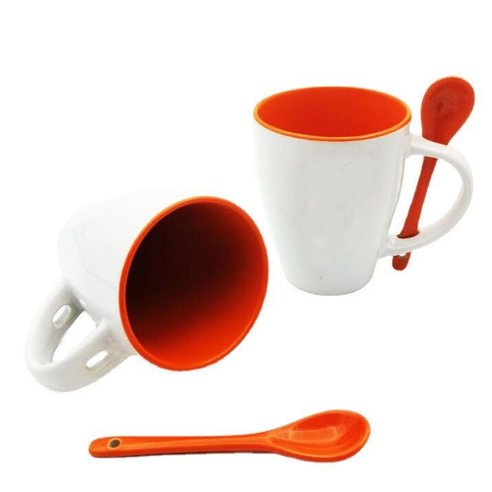 16 Oz Mug With Stirrer