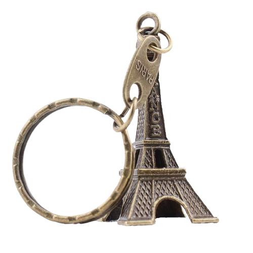 Vintage Eiffel Tower Keychain