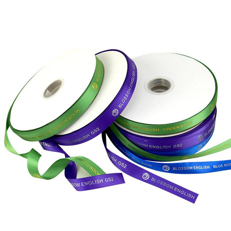 Foil Polyester Satin Ribbon