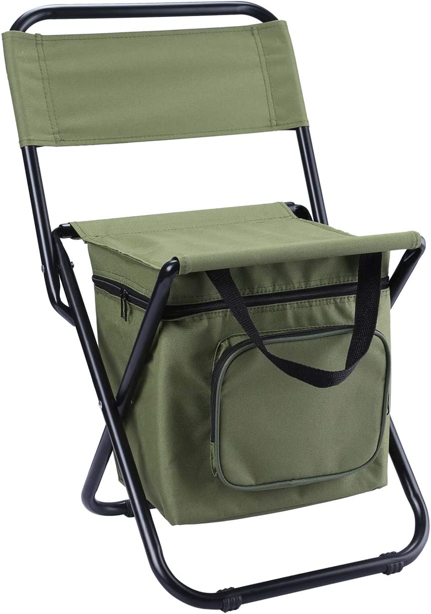 Fishing Chair With Cooler Bag