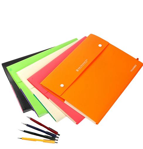 Plastic File 5 Folders