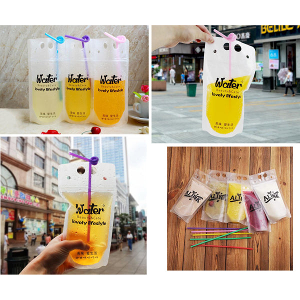 500ml Drink Bags With Handles