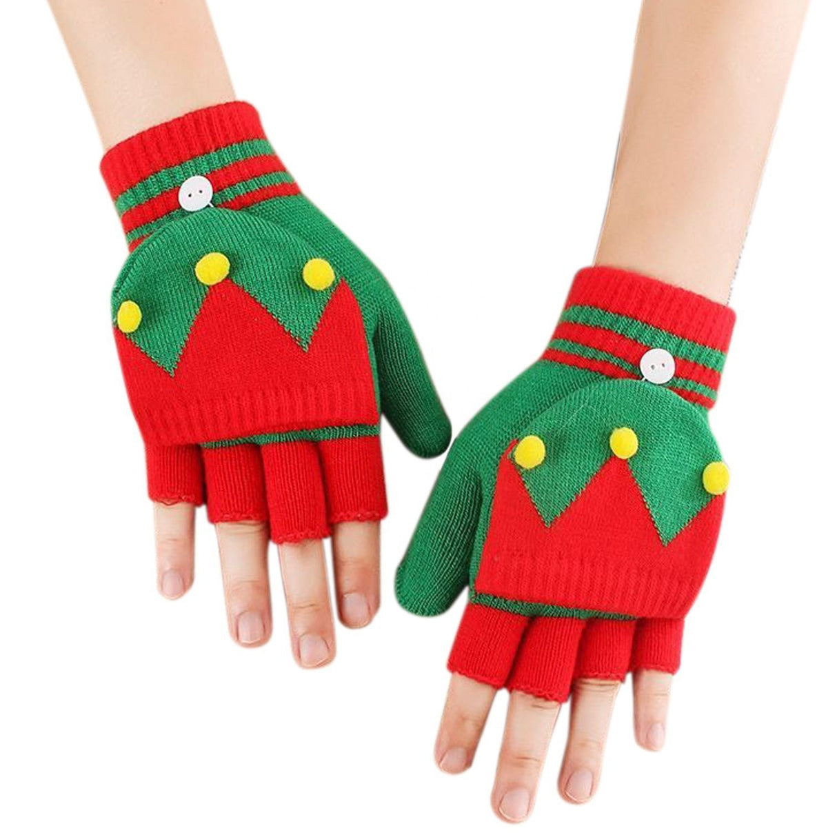 Christmas Gift Fingerless Gloves