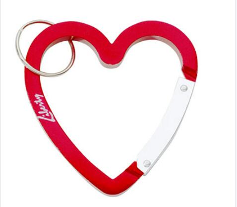 Heart Carabiner Key Chain