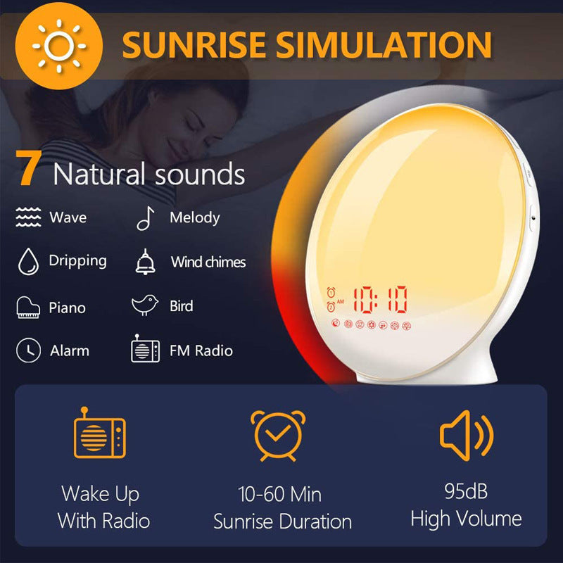 Wake Up Light Sunrise Alarm Clock