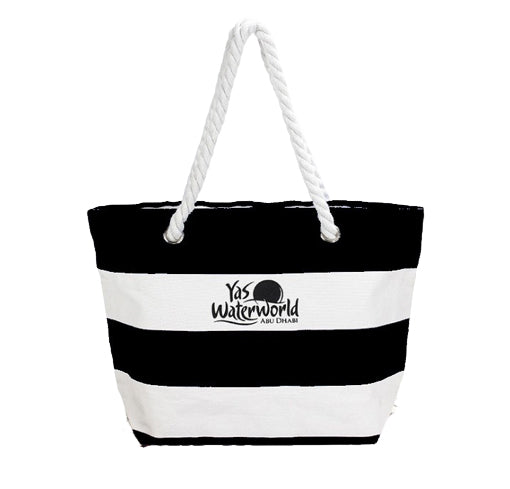 Striped Beach Bag