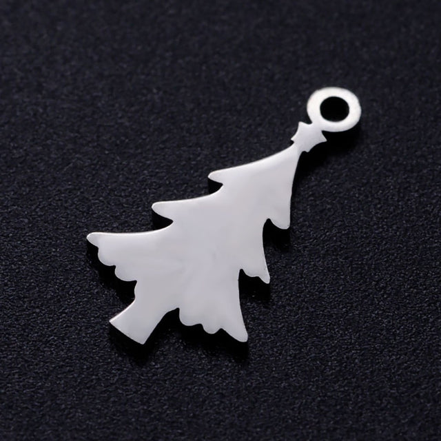 Metal Silver Joyful Tree Ornament