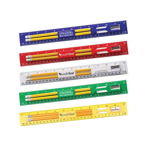 Ruler Stationary Kits With Pencils