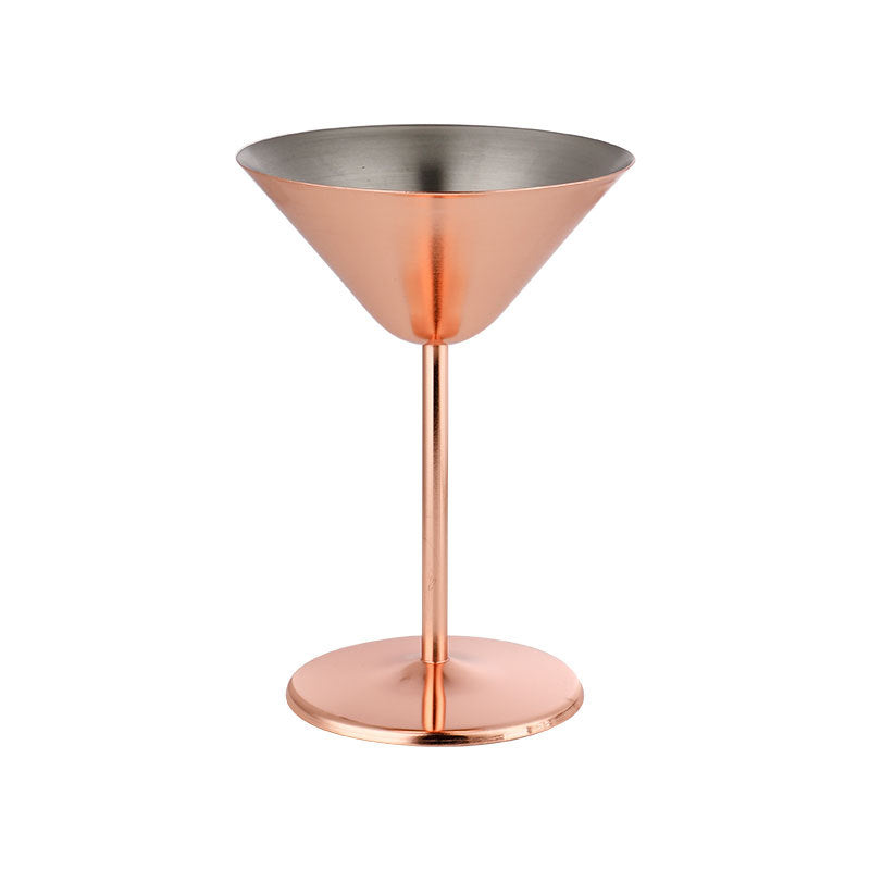 2pcs Stainless Steel Martini Glass Set