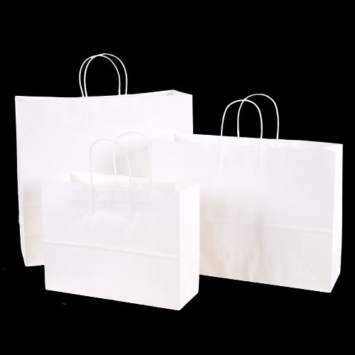 Kraft Paper Bag-white Color