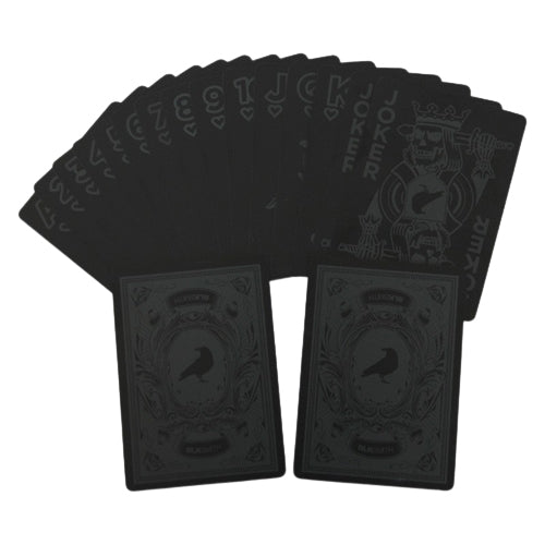 Black Pvc Playing Cards